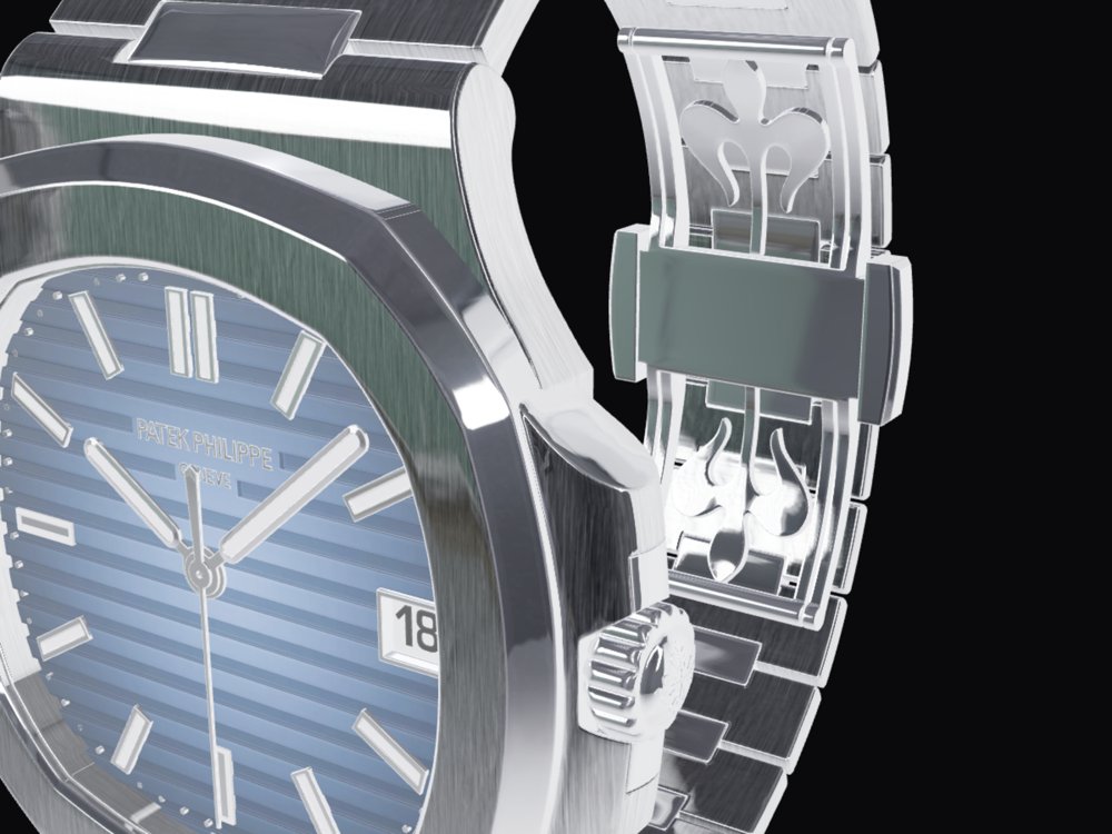 Patek Philippe Nautilus blue dial